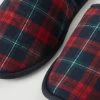 Hot Sale 🧨 Intimissimi Men Tartan Slippers Red Tartan Print 🛒 -Deals Pajamas Store AI092U086J D1