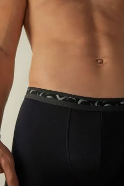 Best Pirce 🎉 Intimissimi Men Modal-Cashmere Leggings Midnight Blue 👏