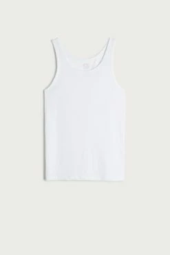 Brand new 😉 Intimissimi Men Crew Neck Tank Top Black ⌛ -Deals Pajamas Store CGU12A 001 F