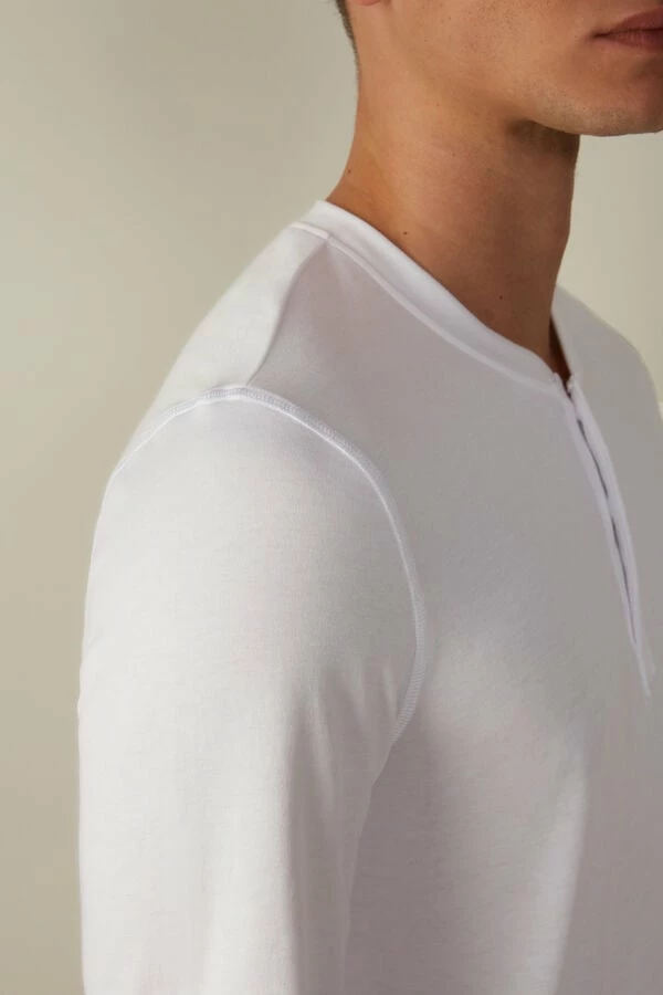 Hot Sale ๐ Intimissimi Men Supima Interlock Long-Sleeve Top Heathered Graphite Grey โค๏ธ 4 Hot Sale ๐ Intimissimi Men Supima Interlock Long-Sleeve Top Heathered Graphite Grey โค๏ธ - Image 2