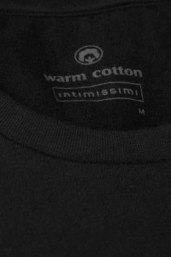 Best deal ✔️ Intimissimi Men Long Sleeve Top In Warm Cotton Midnight Blue ✨ -Deals Pajamas Store CLU14A019 D1