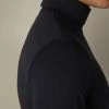 New 💯 Intimissimi Men Long-sleeve High-Neck Modal-Cashmere Top Midnight Blue 🎁 -Deals Pajamas Store CLU16D800 DT1W