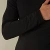 Outlet ⌛ Intimissimi Men Long-Sleeve Modal-Cashmere Top Black 💯 -Deals Pajamas Store CLU16E019 DT1W