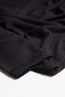 Outlet ⌛ Intimissimi Men Long-Sleeve Modal-Cashmere Top Black 💯 -Deals Pajamas Store CLU16E 019 D1