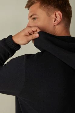 Hot Sale 🎉 Intimissimi Men Tricot Sweatshirt Midnight Blue 🔥