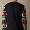 Promo 😍 Intimissimi Men Norwegian Pattern 🎄 Christmas Sweatshirt Green/red Fair Isle Print 🧨 -Deals Pajamas Store CLU239088J BI