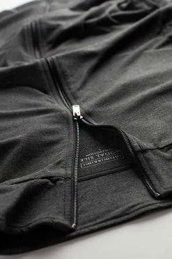 Cheapest 😍 Intimissimi Men Silk And Modal Zip-Up Sweatshirt Midnight Blue 😉 -Deals Pajamas Store CLU23B040 D1