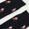 Cheap 🔔 Intimissimi Men Grumpy Print Short 🧦 Socks In Soft Cotton Dark Blue Grumpy Print 🥰 -Deals Pajamas Store IS0588122J D1