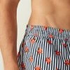 Top 10 🧨 Intimissimi Men Stripes And Star Fish Print Tritone Swim Trunks White/blue Stripes Starfish Print ⭐ -Deals Pajamas Store MB0106691I DT1W