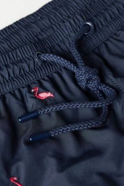 New โ Intimissimi Men Embroidered Flamingo Swim Trunks Intense Blue With Flamingos ๐ 10 New โ Intimissimi Men Embroidered Flamingo Swim Trunks Intense Blue With Flamingos ๐ -Deals Pajamas Store MB0124929I D1