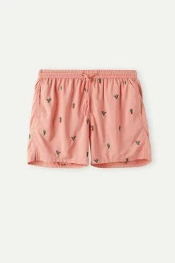 Brand new ๐ Intimissimi Men Embroidered Cactus Swim Trunks Pink With Cactus โ 9 Brand new ๐ Intimissimi Men Embroidered Cactus Swim Trunks Pink With Cactus โ -Deals Pajamas Store MB0125935I F