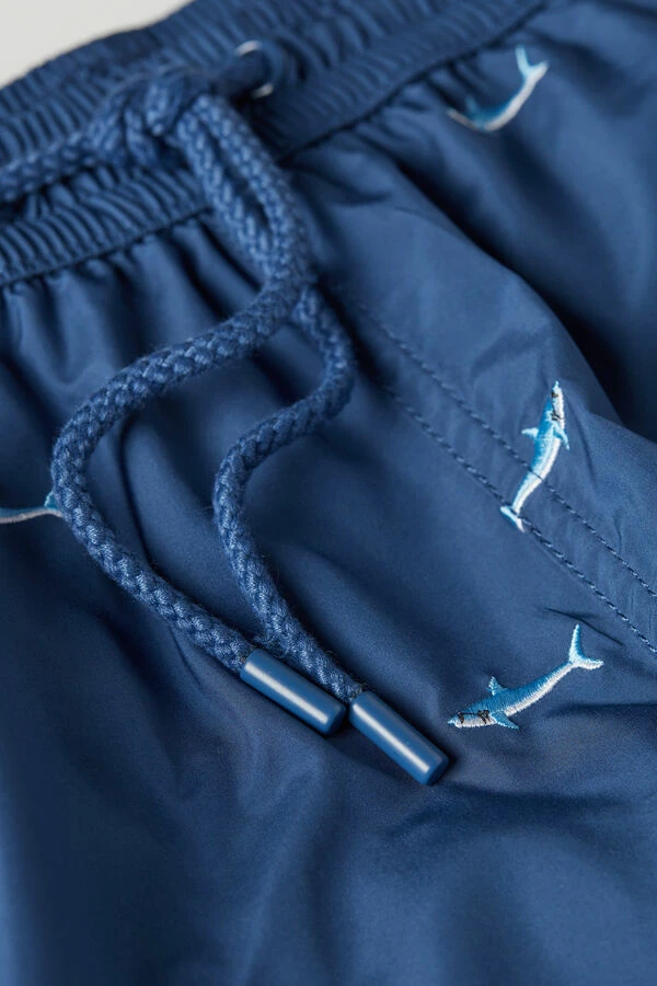 Best reviews of ✔️ Intimissimi Men Embroidered Shark Swim Trunks Blue Shark Print ✨ 6 Best reviews of ✔️ Intimissimi Men Embroidered Shark Swim Trunks Blue Shark Print ✨ - Image 4