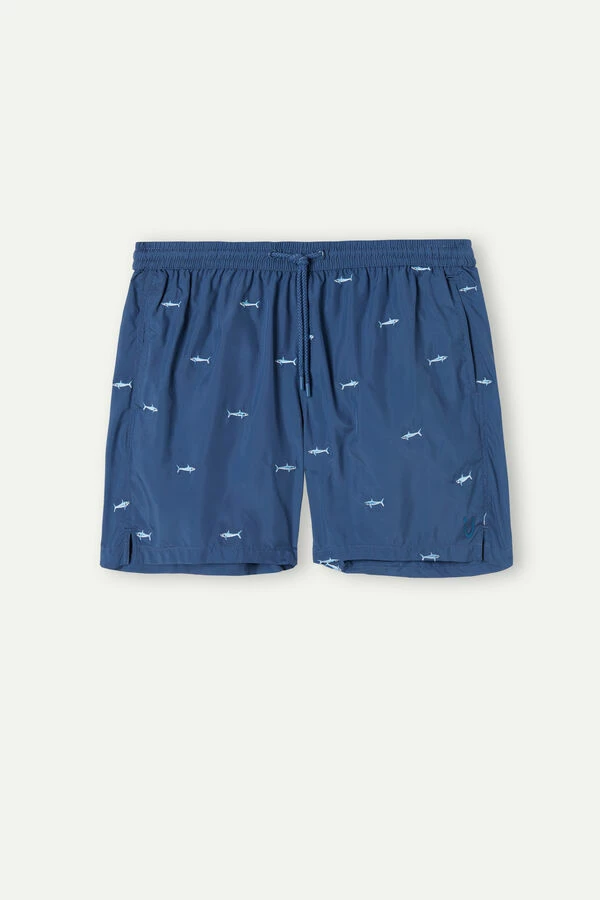 Best reviews of ✔️ Intimissimi Men Embroidered Shark Swim Trunks Blue Shark Print ✨ 5 Best reviews of ✔️ Intimissimi Men Embroidered Shark Swim Trunks Blue Shark Print ✨ - Image 3