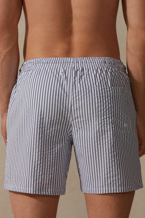 Hot Sale ๐ Intimissimi Men Stripe Print Swim Trunks White/red ๐ 4 Hot Sale ๐ Intimissimi Men Stripe Print Swim Trunks White/red ๐ - Image 2