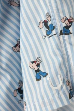 Best reviews of 😉 Intimissimi Men Popeye Print Swim Trunks Striped Popeye Print 🥰 -Deals Pajamas Store MB0130940I D1