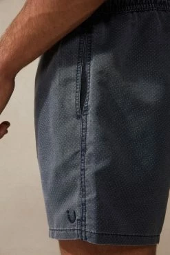 Cheap โ Intimissimi Men Washed Dotted Swim Trunks Stone Washed Grey Dot ๐