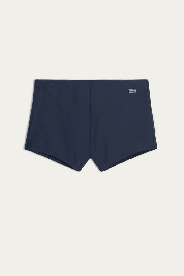 Best Pirce 🧨 Intimissimi Men Plain Square-Cut Swim Trunks Intense Blue ⌛ 3 Best Pirce 🧨 Intimissimi Men Plain Square-Cut Swim Trunks Intense Blue ⌛ - Image 3