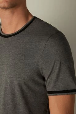 Best reviews of 👏 Intimissimi Men Cropped Basic Supima® Cotton Pajamas Midnight Blue ⌛