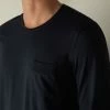 Best Sale ✔️ Intimissimi Men Basic Supima® Cotton Pajama Pant Set Midnight Blue ✨ -Deals Pajamas Store PLU12A800 DT1W