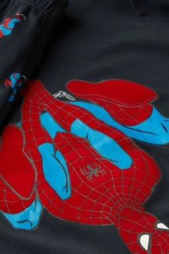 Promo 🔔 Intimissimi Men Spider-Man Full Length Pajamas In Cotton Interlock Midnight Blue ✨ -Deals Pajamas Store PLU576800 D1