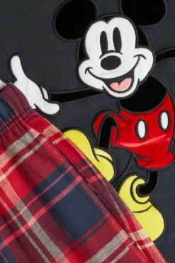 Best deal ⭐ Intimissimi Men ©Disney Mickey Mouse Full Length Pajamas Midnight Blue ❤️ -Deals Pajamas Store PLU583800 D1