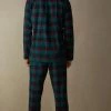 Discount 🛒 Intimissimi Men Full Length Pajamas In Brushed Check Patterned Cloth Green/red Check Print 👍 -Deals Pajamas Store PLU589101J BI