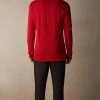 Outlet 🛒 Intimissimi Men ©Disney Mickey’s Back Full Length Pajamas In Cotton Interlock Red 🧨 -Deals Pajamas Store PLU591887 BI