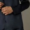 Flash Sale ⭐ Intimissimi Men Long Silk Piped Pajamas Midnight Green 🤩 -Deals Pajamas Store PLU71S800 DT1W