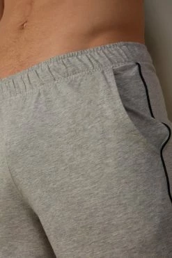 Top 10 🧨 Intimissimi Men Jersey Shorts Heathered Graphite Grey 🧨 -Deals Pajamas Store PUC210031 DT1W
