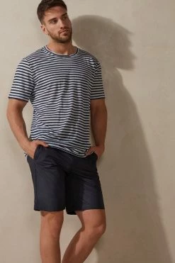 Flash Sale 🎁 Intimissimi Men Cotton Shorts Khaki Green 🔔 -Deals Pajamas Store PUC2667520 M