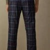 Best Pirce ❤️ Intimissimi Men Blue / Light Blue Tartan Long Trousers In Canvas Tartan Blu/azzurro 👍 -Deals Pajamas Store PUL3863525 BI