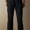 Promo 🌟 Intimissimi Men Long Blue Pinstripe Canvas Pants Pinstripe Blue ❤️ -Deals Pajamas Store PUL387046J BI