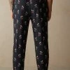 Coupon 🌟 Intimissimi Men Cotton Interlock Scrooge McDuck Full Length Pants Midnight Blue Scrooge Mcduck Print 👍 -Deals Pajamas Store PUL389044J BI