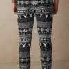 Discount 🥰 Intimissimi Men Full Length Norwegian Pattern Pants Midnight Blue Fair Isle Print ✔️ -Deals Pajamas Store PUL403100J BI
