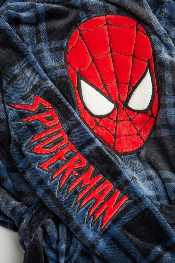 Flash Sale 𧨠Intimissimi Men Marvel Spider-Man Robe Blue Spider-man Print π 5 Flash Sale 𧨠Intimissimi Men Marvel Spider-Man Robe Blue Spider-man Print π - Image 3