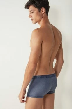 Outlet 🧨 Intimissimi Men Microfiber Logo Boxer Shorts Heathered Graphite Grey ✨ 11 Outlet 🧨 Intimissimi Men Microfiber Logo Boxer Shorts Heathered Graphite Grey ✨ -Deals Pajamas Store SBU08A5210 M