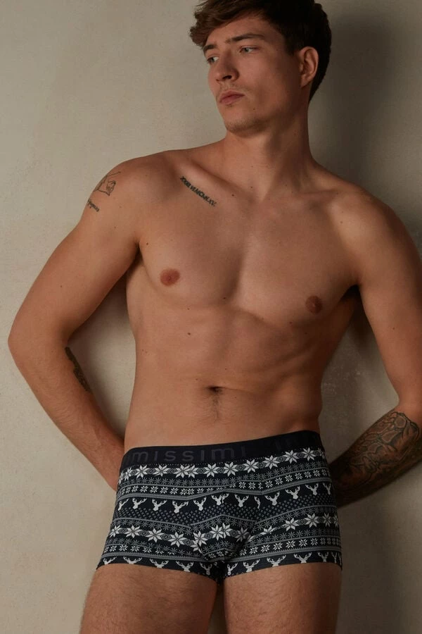 Best deal 🔥 Intimissimi Men Printed Microfiber Boxers Red Tartan Print 🔔 5 Best deal 🔥 Intimissimi Men Printed Microfiber Boxers Red Tartan Print 🔔 - Image 4