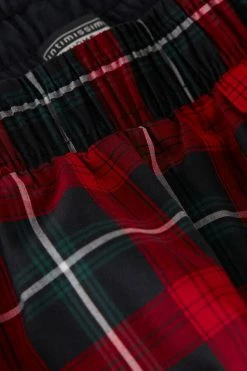 Brand new ✨ Intimissimi Men Red Tartan Cloth Boxers Red Tartan Print ✔️ -Deals Pajamas Store SBU422086J D1