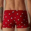 Best Sale 🛒 Intimissimi Men ©Disney Mickey Faces Boxers In Stretch Supima® Cotton Rosso Int.st.mickey Faces 🛒