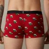 New 💯 Intimissimi Men Marvel Hulk 🎄 Christmas Boxers In Stretch Supima® Cotton Rosso St.hulk Natale 😀