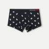 Cheapest 🧨 Intimissimi Men King Of Hearts Boxers In Stretch Supima® Cotton Midnight Blue King Of Hearts Print 😉