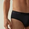 Brand new 🛒 Intimissimi Men Microfiber Briefs With Logo Detail White ❤️
