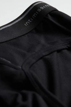 Top 10 👍 Intimissimi Men Supima Cotton Briefs With Visible Elastic White/blue 👏 -Deals Pajamas Store SIU12E 7007 D1