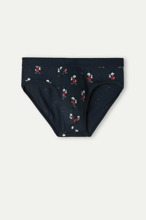 Best Pirce 👍 Intimissimi Men Stretch Supima® Cotton Scrooge McDuck Briefs Midnight Blue Scrooge Mcduck Print 🔔 3 Best Pirce 👍 Intimissimi Men Stretch Supima® Cotton Scrooge McDuck Briefs Midnight Blue Scrooge Mcduck Print 🔔