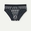 Discount 😍 Intimissimi Men Norwegian Pattern Briefs In Stretch Supima® Cotton Midnight Blue Fair Isle Print 🎉 -Deals Pajamas Store SIU414107J F