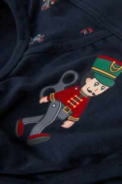 Flash Sale 🎁 Intimissimi Men Nutcracker Briefs In Stretch Supima® Cotton Midnight Blue Nutcrackers Print 😉 -Deals Pajamas Store SIU416109J D1