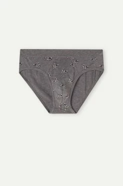 Outlet ⭐ Intimissimi Men Scooter Briefs In Stretch Supima® Cotton Grafite Mel. St.scooter 😉