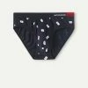 Cheapest ❤️ Intimissimi Men King Of Hearts Briefs In Stretch Supima® Cotton Midnight Blue King Of Hearts Print ⭐